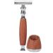 Eco-Friendly Safety Razor with Wooden Handle | Zero Waste Classic Double Edge Razor for Men | Sustainable Shaving Solution - Buy Online on GoSupps.com