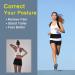 KLEUET Full Back Brace and Posture Corrector for Men and Women - Adjustable and Breathable for Improved Posture and Pain Relief - Size M(30-35) - Buy Online on GoSupps.com