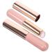 2pcs Lip Brush Makeup Brush Lipstick Applicator Wands Lip Applicator Lip Wands Lip Concealer Brush Lip Stick Brush Lipstick Brush Lip Makeup Lip Balm Round Head Wood Pink