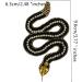 Sequin Beaded Rhinestones Snake Patch Applique for DIY Apparel Decoration - B 1piece - Buy Online on GoSupps.com