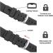 LOTOAK Watch Band 20mm 22mm Wristband New Compatible With Design Fluoro Rubber Strap Diver Keeper Quick Release Watchbands 20mm White - Buy Online on GoSupps.com