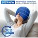 NEWGO Migraine Relief Cap - Full Coverage Headache Hat for Cold Therapy, Stress & Sinus Relief - Dark Blue - Buy Online on GoSupps.com