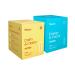 Neuro Mood & Energy Duo Calm & Clarity Mints (Honey Lemon 72 ct) + Energy & Focus Mints (Peppermint 72 ct) GABA L-Theanine Caffeine Vitamins for Stress Relief & Mental Focus