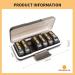 Weekly Pill Organizer - AM PM 7-Day Detachable Case for Vitamins & Fish Oils | Moisture-Proof Travel Pill Box (Black - Buy Online on GoSupps.com
