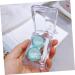Buy Homsfou 4-Piece Mini Contact Lens Travel Case - Safe & Stylish Containers for Colored Lenses - International Shipping Available - Buy Online on GoSupps.com