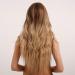 EMMOR Long Ombre Honey Brown Wavy Curly Wig for Women - Middle Part, Ideal for Party, Cosplay & Daily Use - Buy Online on GoSupps.com