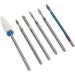 Nail Drill Cone Nail Drill Sets 6-piece Electric Nail Drill Set Cuticle Remover Bit Set Nail Cuticle Cleaner Bit Professional Rotating Polishing Nail Drill - Buy Online on GoSupps.com