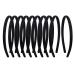 Nenjindz Black Satin Headbands - 1 cm Thin Plastic Headband for Girls & Women - 20PCS DIY Plain Non Slip Hairbands in Pure Black Fabric - Buy Online on GoSupps.com