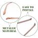 Ultechnovo Sunglasses Repair Set - 2 Pairs Metal Replacement Arms for Glasses & Sunglasses | DIY Glasses Brackets | Durable Coffee Style - Buy Online on GoSupps.com