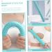 Moon Hair Fork Handheld Massage Roller - Green Slipproof Hand Massager for Arm Strength & Fascia Relief - Buy Online on GoSupps.com