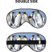 Sleep Mask Eye for Men & Women | Soft Blackout Eye Masks for Better Sleep | Travel & Camping Essentials | Perfect Gifts - Penguin - Buy Online on GoSupps.com