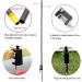 JIANWEI Camping Lamp Pole - Lightweight Portable Folding Stand with Storage Bag and Hook - Ideal for Outdoor Picnic, Fishing, Backpacking - Black - Buy Online on GoSupps.com