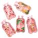MAIES hot water bottle Mini Transparent water bottle Small water injection Handbag filled water heaters Handba hot water bottle