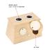 2 Holes Bamboo Moxibustion Box & Roller Stick Holder - Portable Moxibustion Tool for Effective Relief - Buy Online on GoSupps.com
