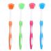 Tongue brush portable PP-tongue scraper refreshes the breath tongue cleaner at home travel mouthpiece tool for removing tongue covering