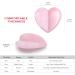 Buy Rose Quartz Gua Sha Heart Massage Tool | Essential Oil Facial Roller for Slimming & Firming - International Shipping - Buy Online on GoSupps.com