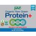 Juvo Raw Green Protein - Organic Vegan Gluten Free Non-GMO Kosher - 23g Protein - Complete Amino Acid Profile - 16.9 oz - Buy Online on GoSupps.com