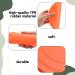 Bansusu Dog Frisbee Toy Set 2-Pack Non-Toxic Rubber Flying Discs Durable & Floatable 7 Inch Dog Frisbee Indestructible for Outdoor Fun Training and Exercise (Blue Orange) - Buy Online on GoSupps.com