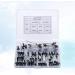 Cabilock Black Rivets Threaded Rivets 120pcs Black Blind Rivets Aluminium Alloy Flange Rivets Fastener Nails Rivets Supplies .4 .2 Stainless Steel Rivets Stainless Steel Set - Buy Online on GoSupps.com