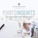 Mushybooks Photo Mounts - Clear Archival Plastic Sleeves - Self-Adhesive 4x4