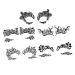 MERRYHAPY 5 Pairs Lace Eye Stickers Eye Liner Stickers Makeup Stickers Hollow Makeup Eye Decals Eyeshadow Stickers Eyeliner Decals Lace Face Decals Eye