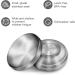 2x Stainless Steel Cat Bowls | 304 Material | Drop-proof & Easy to Clean | Safe for Food Contact - Buy Online on GoSupps.com