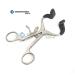 OdontoMed2011 4.5" Dental Molt Mouth Gag - Blue Orthodontic Oral Opener & Stainless Steel Dental Instrument for International Shipping - Buy Online on GoSupps.com