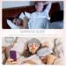 Hilph Sleep Mask - 100% Blackout Satin Eye Mask for Side Sleepers - Adjustable Headband - Grey - Buy Online on GoSupps.com