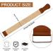 Premium 2-Sided Leather Strop for Knife Grinding - Durable Juchen Leather Ideal for Kitchen Knives - International Shipping Available - Buy Online on GoSupps.com