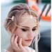 IYOU Crystal Bridal Head Chain Silver Layered Bride Headpiece Tassel Rhinestone Headband Hair Piece Festival Wedding Hair Accessories for Women (Gold) - Buy Online on GoSupps.com