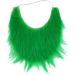 Buy Sueal False Beard Costume - Green U-Shaped Mustache for Kids & Adults | Funny Cosplay Hair Accessories - Buy Online on GoSupps.com