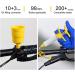 Bleeder Hydraulic Disc Brake Bleed Kit Tool - Bicycle Hydraulic Oil Change Kit for Shimano & SRAM - Yellow - Buy Online on GoSupps.com