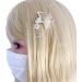 xbiez Cute Star Snap Hair Clip Set Lovely Hair Clip with Pearls Tassels Hairpins for All Hair Bangs Hair Pins 2000s Girls Star style - Buy Online on GoSupps.com