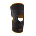 TYNOR Knee Wrap Neoprene Knee Brace Support for Men & Women Knee Pain Arthritis Adjustable Compression knee Patella Wrap Around with Silicon Patellar Padding for Sports Running Workout One Size One Size Black & Orange