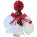 AJTUTUS Santa Hat Headwear Tinsel Hair Clip Christmas Duckbill Clip Headpiece with Tinsel Tulle Cone Hat Cartoon Photo Props - Buy Online on GoSupps.com