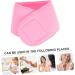 Cervical Fixation Tape - Neck Wrinkle Patches & Gel Pads for Skin Care | Smoothing Neck Strap | Pink 47x9.5cm - Shop Internationally - Buy Online on GoSupps.com