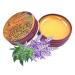 Kashmir LAVENDER Perfume - Eau de Parfum - Solid Balm - Natural Essential Oils Aromatherapy Fragrance- (Lavandula Angustifolia Hyacinth Violets Heliotrope Labdanum) Travel Size Party Gifts -0.5oz