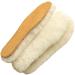 Men's Sheepskin Insoles Super Thick Premium Shoe Insoles Durable & Extra Fluffy Men US 13 B(M)