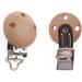 Pacifier Clip 15PCS Set for Teething Toys DIY - Natural Beech Wood Holder & Soother Accessories - Buy Online on GoSupps.com