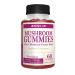 AMVILAB Mushroom Gummies Raspberry Flavored 60 Gummies 1 Month Supply