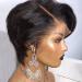 6 Inch 1B Human Hair Pixie Cut Wig for Black Women - Bilisar Short Pixie Wig - Buy Online on GoSupps.com