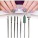 YAOGOHUA Nail Art Grinding Head Dead Skin Removal Nail Drill Bits Sanding Polishing Head Set (GH-06) GH-06 GH-06 - Buy Online on GoSupps.com