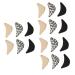 Mobestech 9 Pairs Toe Plug Foot Insoles for Women Dressy Heels for Women Trainers Toe Filler for Amputee Shoe Head Pad High Heels Forefoot Cushion Miss Sponge Go Forward Round Head