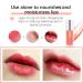Hydrating Raspberry Red Lip Glow Oil - Plumping Gloss with Glitter | Long Lasting Nourishing Formula | Tinted Glass Lip Oil for Lip Care - Buy Online on GoSupps.com