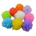 Healeved 8pcs Shower Ball Bath Sponge Shower Sponge Loofah Ball Scrubber for Shower Esponja para Ba arse Body Sponge Loofah Sponge Bulk Shower Loofahs Balls Exfoliater Korean Bath Flower 1 Count (Pack of 1)