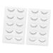 Beaupretty 10pairs Fake Eyelashes Fake Lashes Strip Eyelashes Creative Eyelashes Soft Thick Lashes Women Eyelashes Strip Lashes Magnetic False Eyelashes High-grade Fiber Girl Su