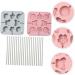 MAGICLULU 1 Set Lollipop Mold Silicone Molds Silicone Baking Molds Chocolate Baking Mold Child Square Tool - Buy Online on GoSupps.com