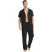 Men's Linen Shirt and Pants Set | Short Sleeve Shirts and Yoga Pants | Beach Wedding Outfit - Buy Online on GoSupps.com