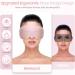 BeHoomi Pink Sleep Mask - Premium 3D Ergonomic Eye Mask for Sleeping, Superior Comfort, Ideal for Home, Office, Travel, Meditation & Yoga - Buy Online on GoSupps.com