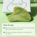 Huefull Gua Sha Facial Tool for Face & Body | Self Care & Tension Relief | Perfect Skin Care Gift for Men & Women | Xiuyan Green | Christmas Gifts - Buy Online on GoSupps.com